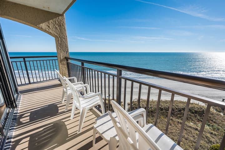 New Corner Oceanfront Wraparound Balcony,views,1br - South Carolina