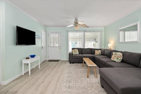 Popular Airbnb listing: Large Family Getaway - Short Walk To Beach in Ocean City