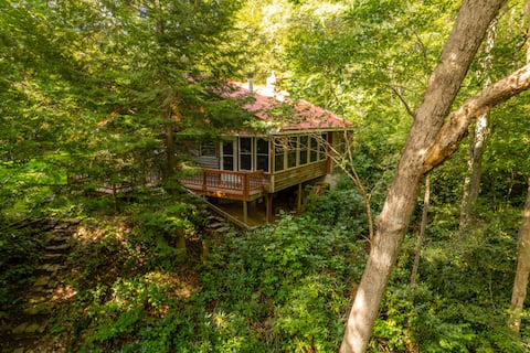 Yough Lake Cozy Cabin -Private Stream on 8 Aces