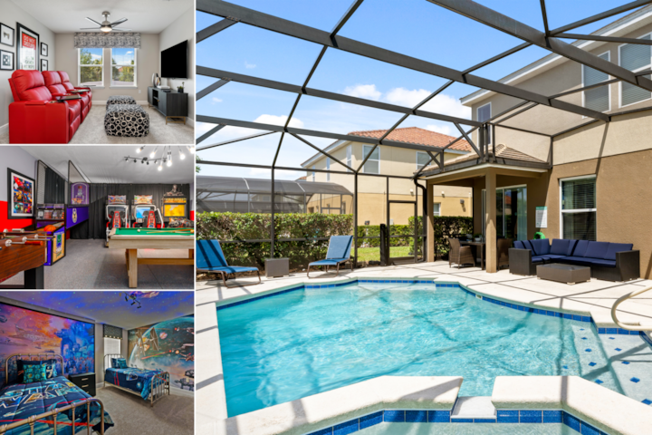 Game Room With Arcades | South-facing Pool | 927 - 達文波特
