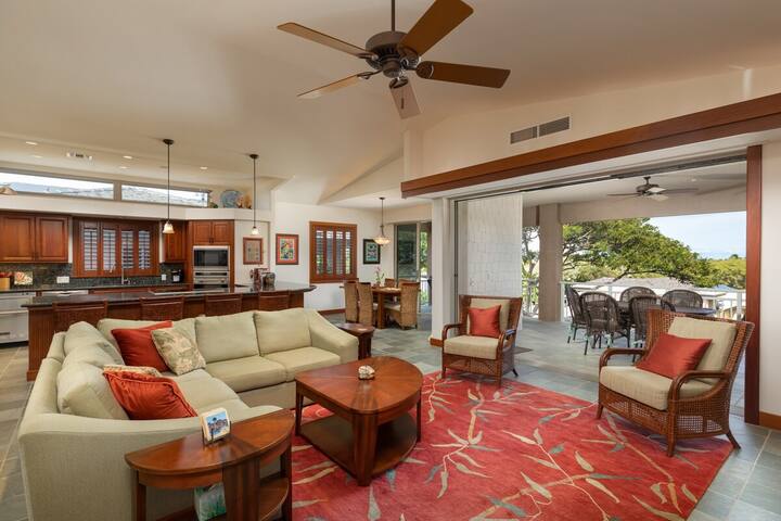 Mauna Lani Villages Villa & private beach access!