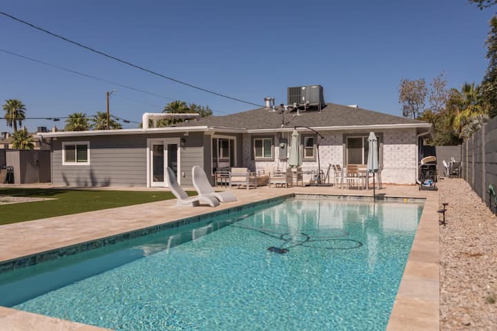 Modern Oasis, Pool Heater, Bbq - Phoenix, AZ