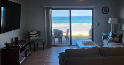 Popular Airbnb listing: 361 Fun in the Sun | Direct Oceanfront Ground Floor in Crescent Beach