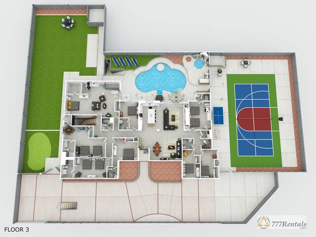 777Rentals – 11BR/11BA – Bowling Villa gallery image 3