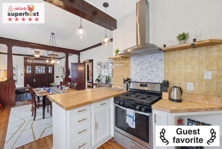 *Insta-worthy* Hunk'a Burnin Love! 3bed/2bath In Midtown - 멤피스