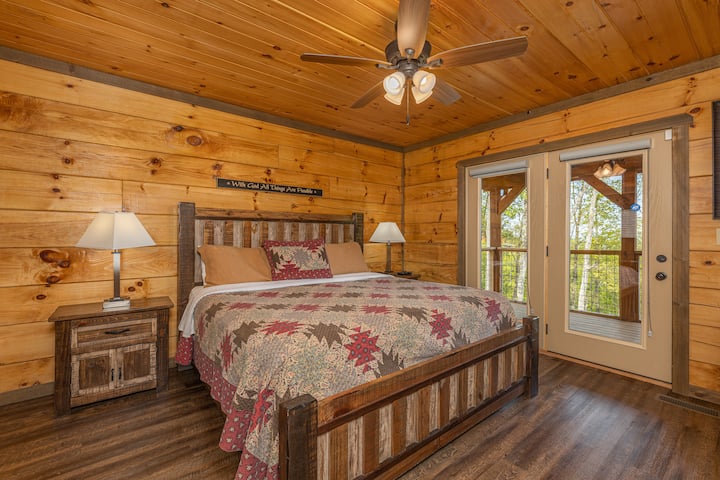 Druhá spálňa zrubu