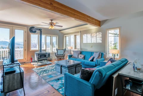 Grandview - Hot Tub, River, Gorge, Mt Hood Views