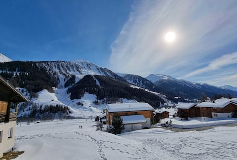 Modern Goms Apartment with Two Scenic Terraces