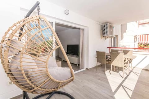 Top Airbnb: Miramar Apartment in the Feria ground Fuengirola en Fuengirola
