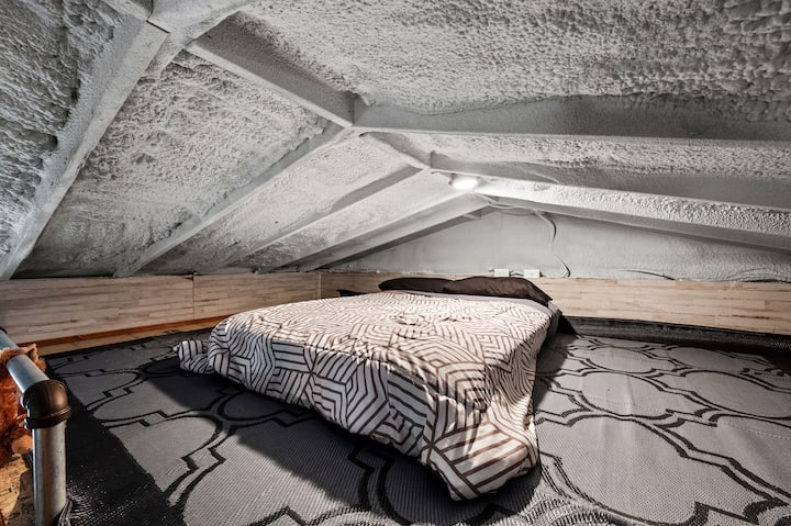 Loft Double Bed sleeping area