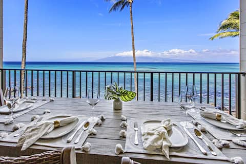 Modern and well-appointed 3bd oceanfront condo