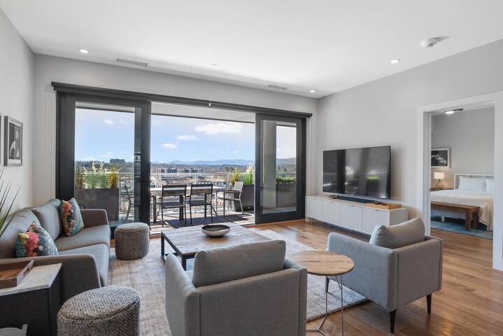 Modern South Slope Condo EV Charger 2 Parkng Spots