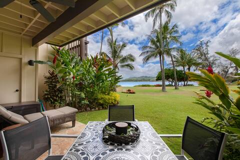 Lae Nani 312, Oceanfront, AC, Tropical Bliss, Step