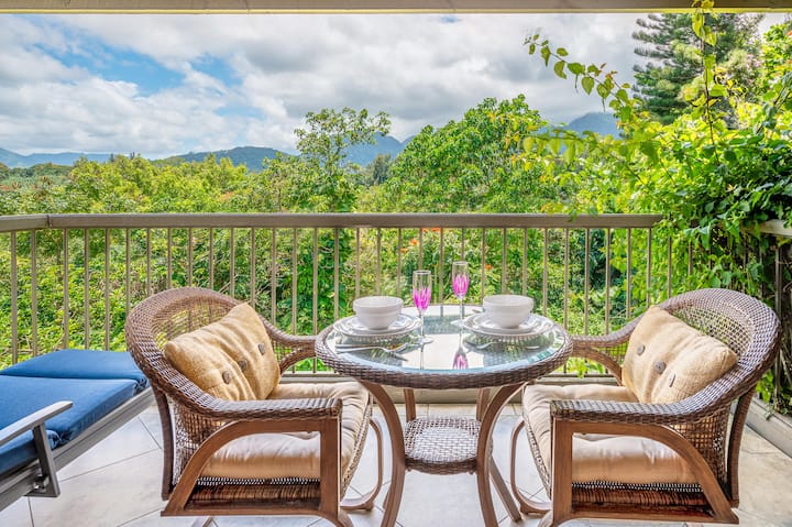 Hbr Family Condo 7201/2, Ocean View, Quiet Location, W/d,  Add'l Resort Fees - Kauai, HI