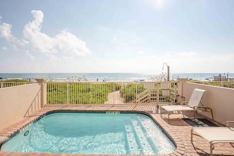 Beachfront Paradise – 4BR Home w/ Pool, Hot Tub