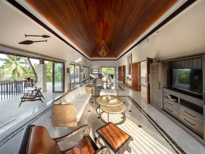 Seaview Haven Villa Kailasha, 4br, Tabanan W/ Chef