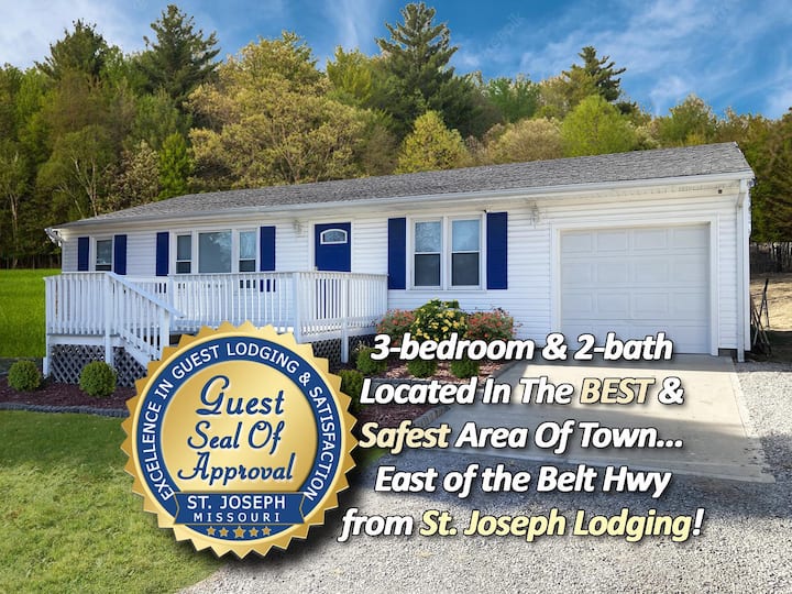 Magnificent Location! Clean 3-bedroom Home! - Saint Joseph, MO