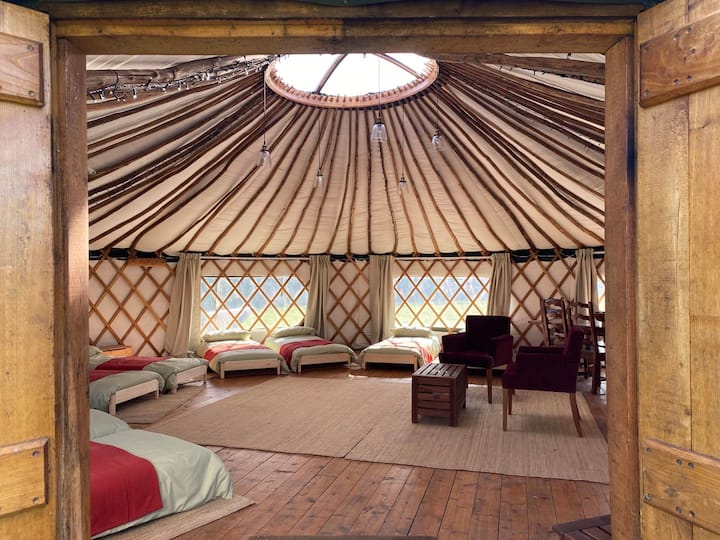 Yurt in West Sussex · ★4.80 · 6 beds · 1 bath