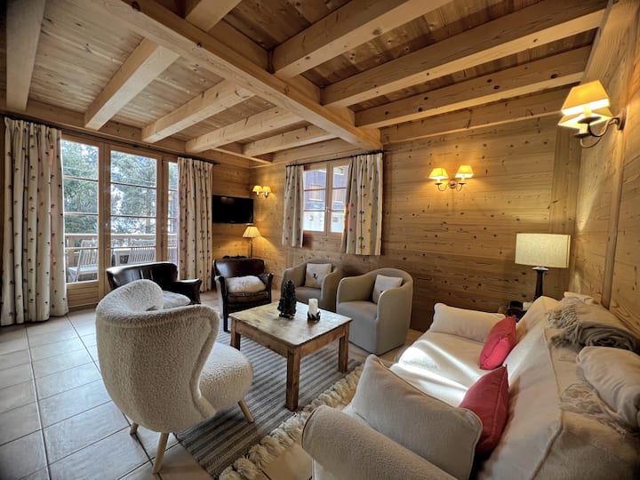 Paturage - Demi Chalet Face Aux Montagnes - Wifi - - La Clusaz