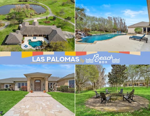 Luxurious Secluded Estate with Pool & Pond