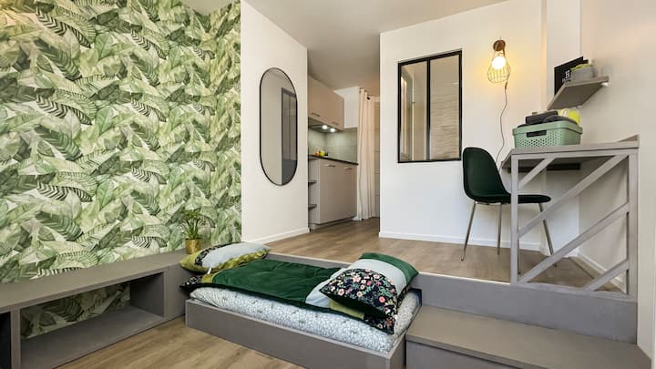 Studio Mil'feuil  / Hyper-centre / Proche Genève - Annemasse