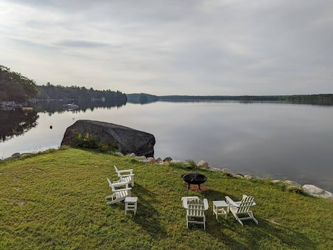 Stunning 4 season lakefront 3BR, 2BA near Acadia