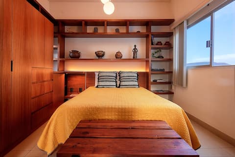 Popular Airbnb listing: La Fortaleza I: Elegant Loft w/AC in Downtown in Oaxaca De Juárez