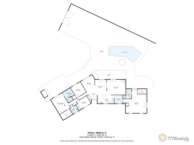 777Rentals – 4BR/3BA – Beautiful yard, Pool, Spa gallery image 4