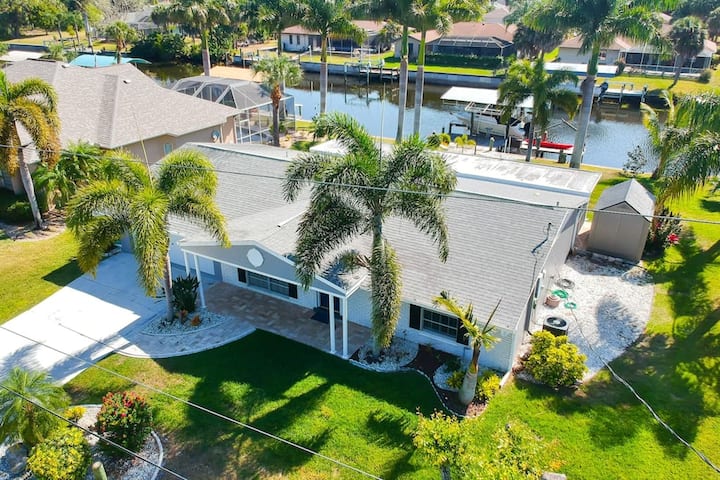 Canal Home-boat, Kayak, Bike Relax W Water View - Port Charlotte, FL