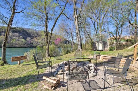 Expansive Cotter Cabin on White River w/ Deck!