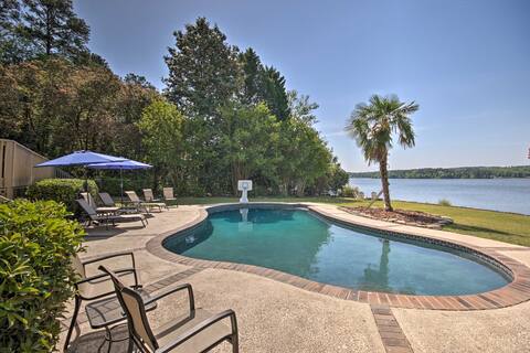 Impeccable Home w/ Dock & Pool on Lake Wateree!