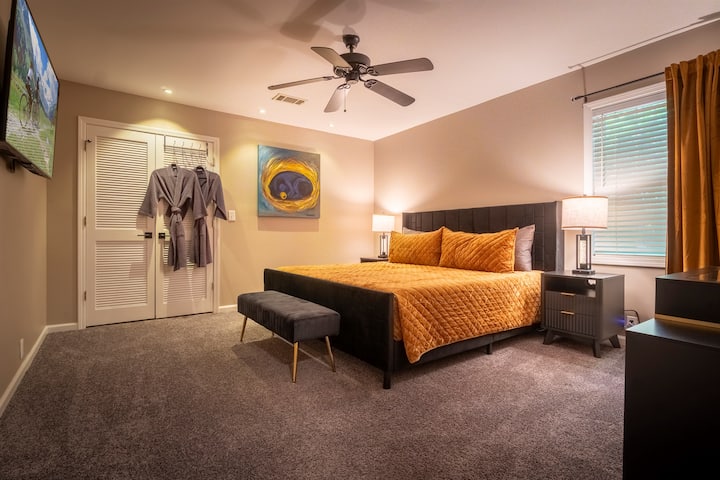 Medveď na posteľ pre hostí