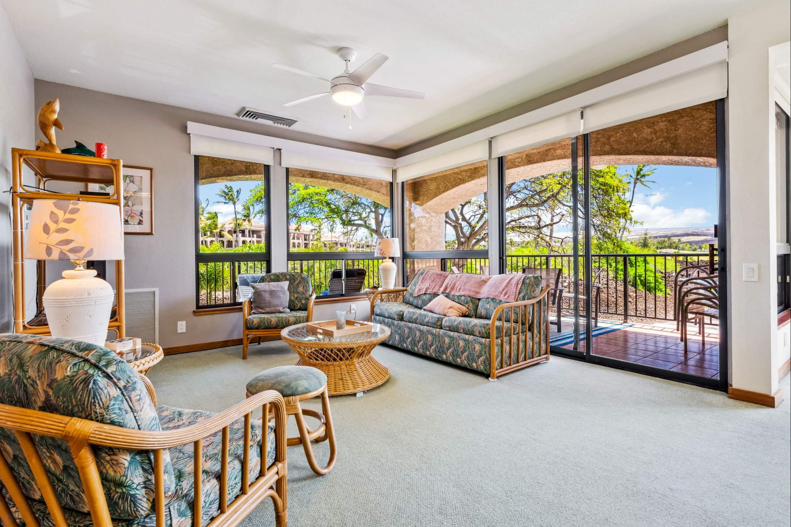 Kohala Coast condo w/ golf views and lanai - Photo 2