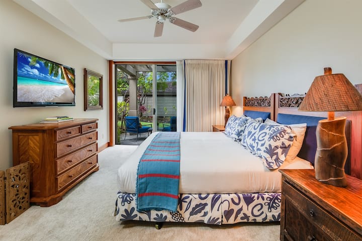 Segundo dormitorio configurado como king