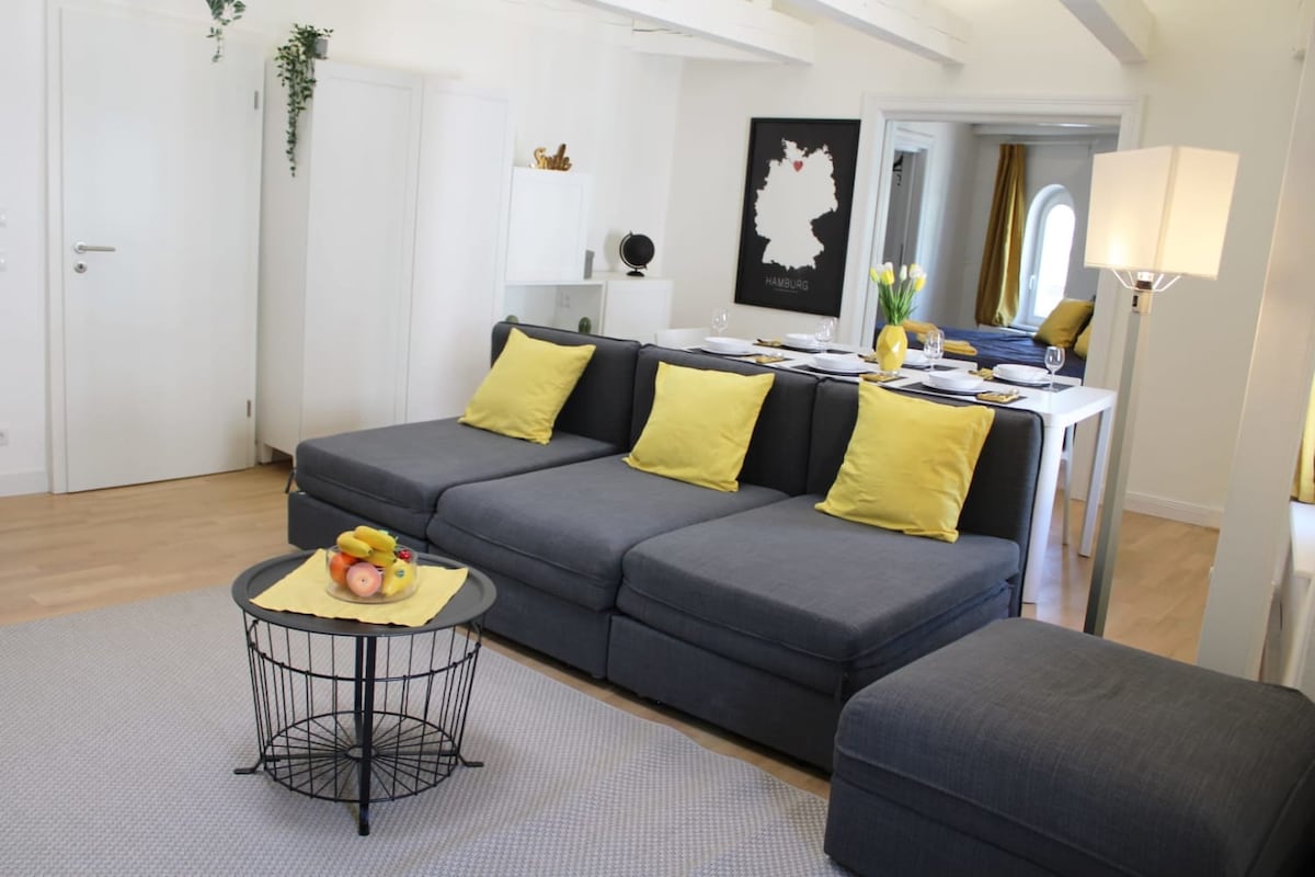 Top Airbnb: Hamburg Pearl at Gänsemarkt and Binnenalster in Neustadt