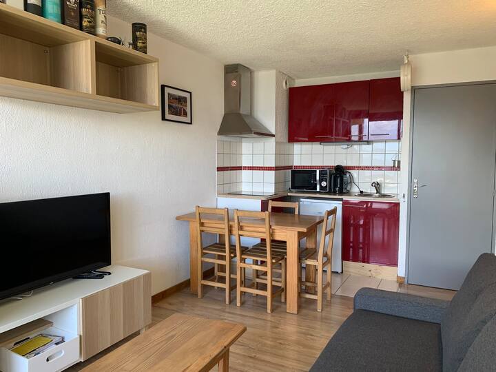 Arribau Residence - Renovated Studio Near The Slopes And Commperces, For 4 People, In Pra Loup - Pra-Loup