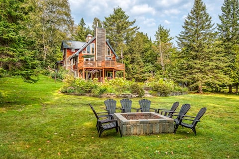 Brooklake - Custom built home on Dodge Pond