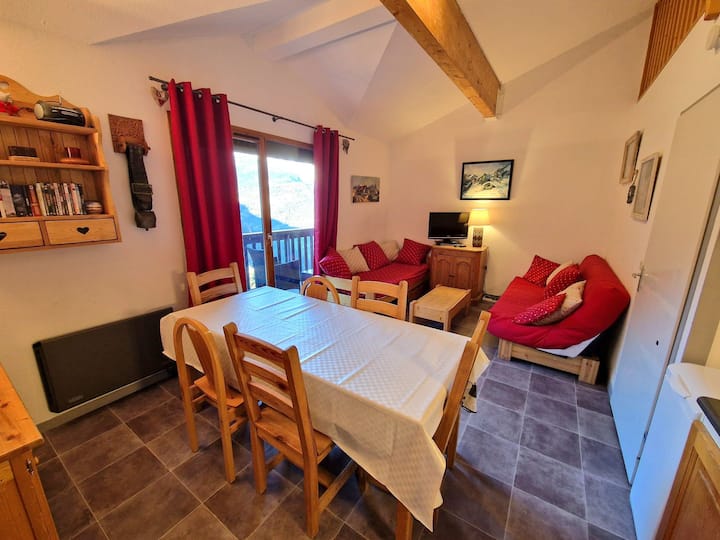 2 Pièces Mezzanine 6/8 Personnes 53m² - La Norma