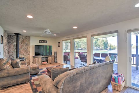 House w/ Private Deck on the Rock Creek Reservoir!