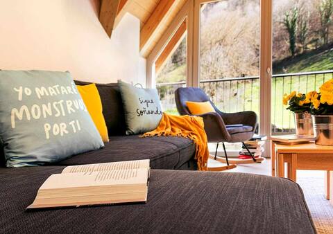 Spacious and attic, with a view of nature