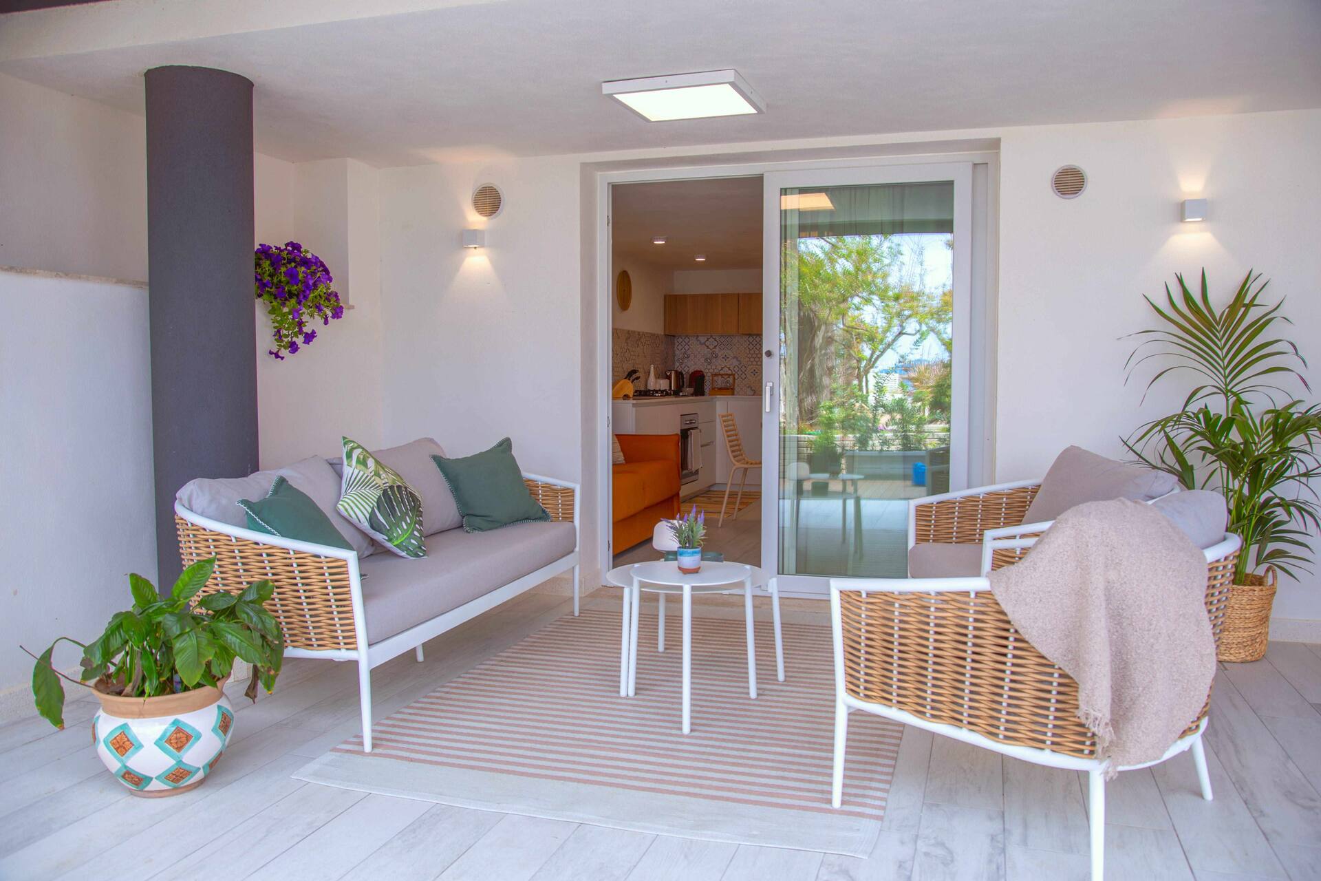 Cristina's Beach house with park- Castellammare/Alcamo