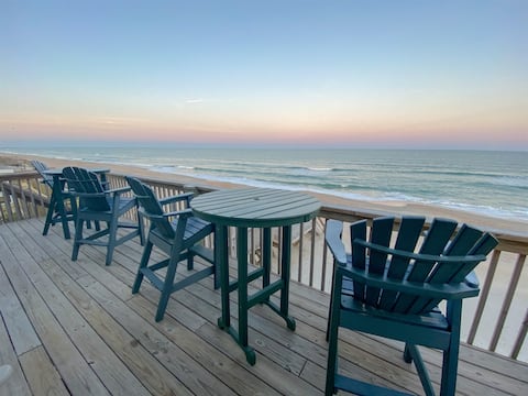 Surf City Oceanfront~2 Kings~Private Beach Access
