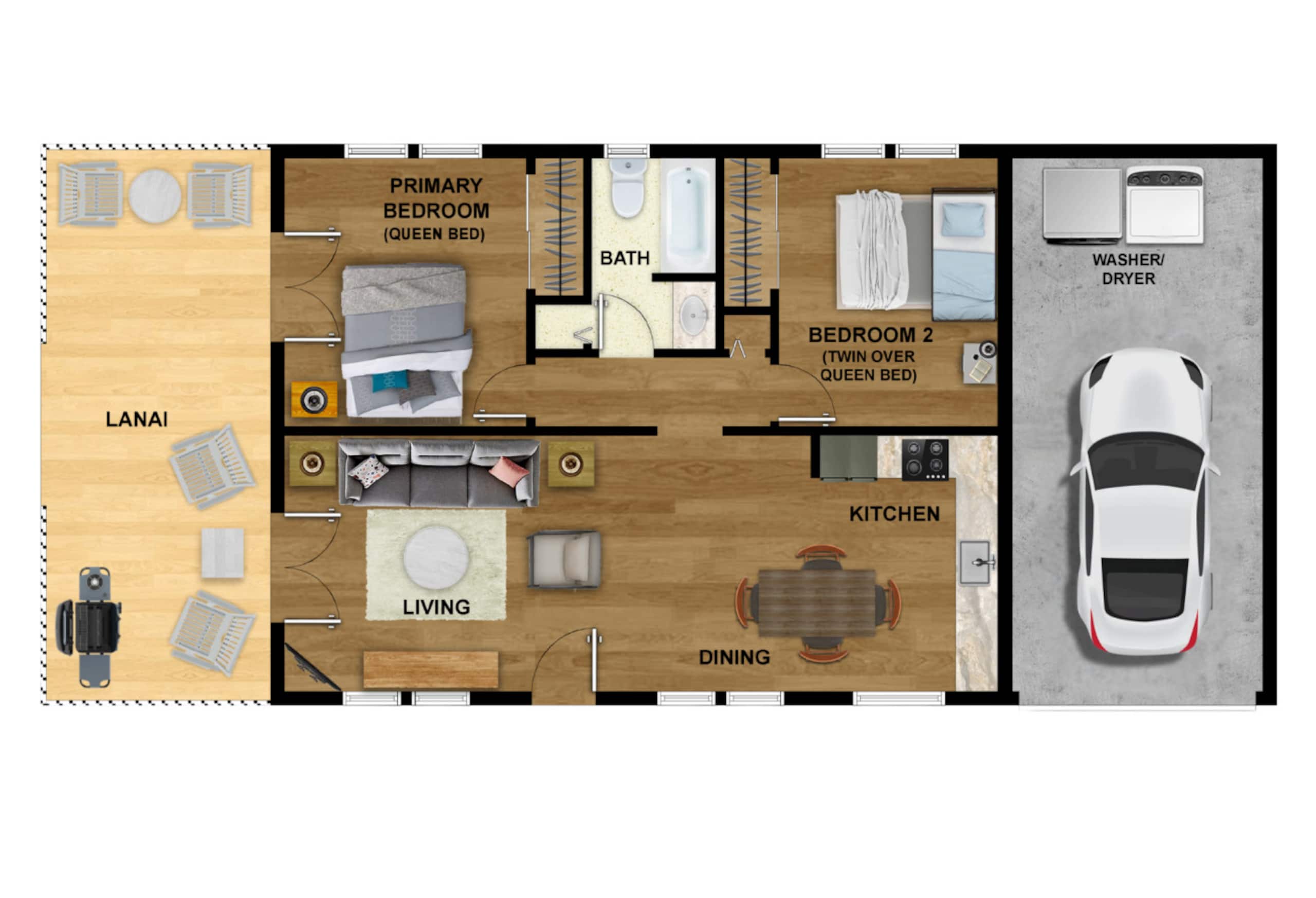 NEW Poipu 2BR Retreat, Pool, AC & Athletic Club - Photo 20