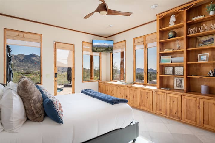 Spálňa 2 - Fantastický výhľad a nástenná televízia