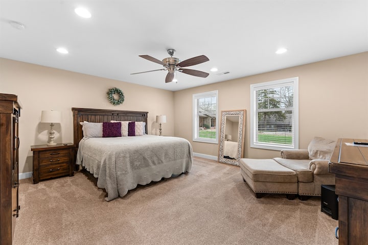 คิงมาสเตอร์สวีทด้านหนึ่งของที่พัก