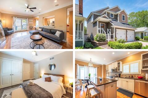 Bright, Spacious Plymouth 4BR - Walk to DT!