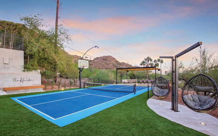 Lux-Mountain Estate - Pickleball, Epic Pool, Spa!