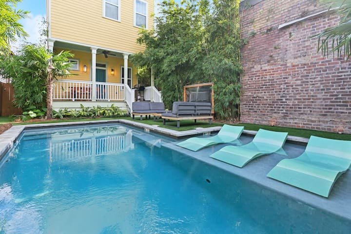 Private Home w/ Heated Pool and Tropical Garden