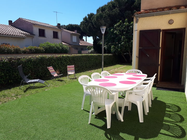 Canet En Roussillon Grande Villa Avec Jardin - Canet-en-Roussillon