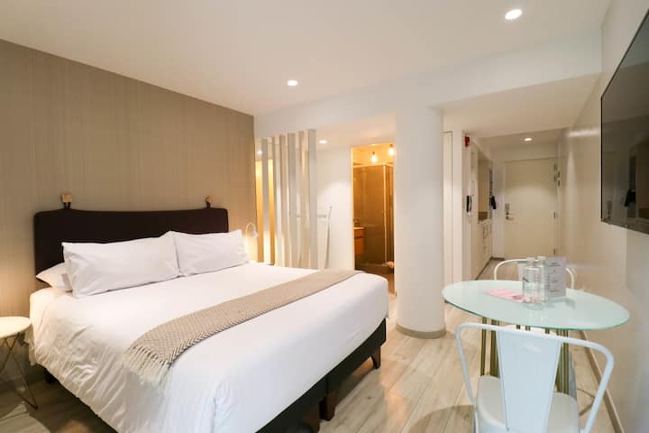 W*| Spacious Loft W/ac In Barranco - Lima